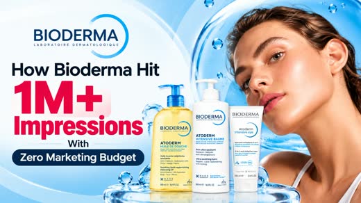 Bioderma barter influencer campaign