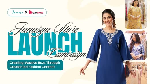 Janasya store launch campaign