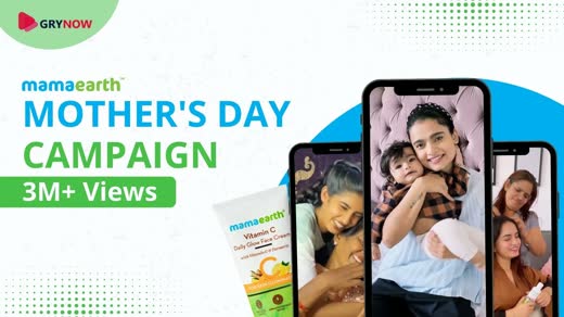 Mamaearth Mother’s Day campaign key visual