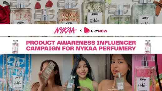 Nykaa Perfumery product awareness campaign
