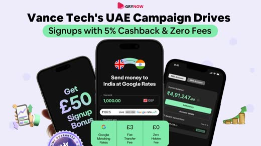 Vance Tech UAE campaign